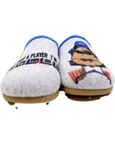 Pantofole per Bambina e Bambino HOT POTATOES ZAPATILLAS DE CASA HOT POTATOES GLANEGG 64644 AZUL