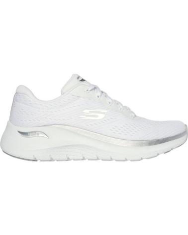 Sportivo per Donna SKECHERS MUJER ARCH FIT 2 0 GLOW THE DISTANCE 150067-WSL BLANCA BLANCO