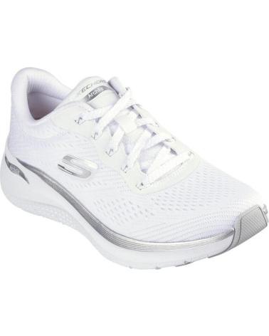 Sneaker für Damen SKECHERS MUJER ARCH FIT 2 0 GLOW THE DISTANCE 150067-WSL BLANCA BLANCO