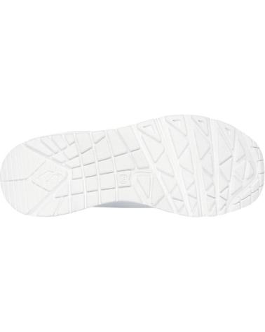 SKECHERS UNO SHIMMER AWAY MUJER 155196-WSL BLANCA PIEL BLANCO