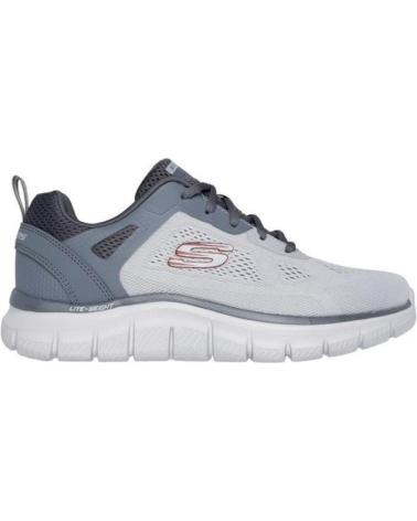Sportivo per Uomo SKECHERS TRACK BROADER HOMBRE 232698-GYCC S GRI