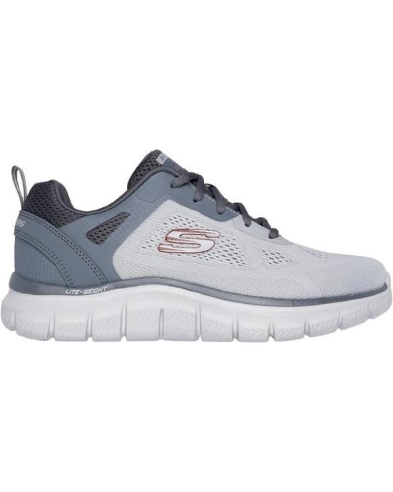 Man Trainers SKECHERS TRACK BROADER HOMBRE 232698-GYCC S GRI