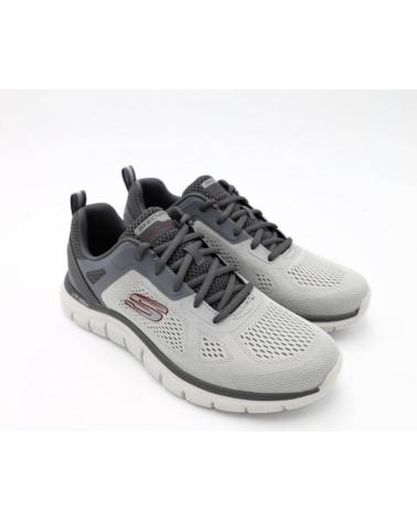 Man Trainers SKECHERS TRACK BROADER HOMBRE 232698-GYCC S GRI