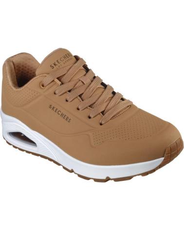 Sportif pour Homme SKECHERS UNO STAND ON AIR HOMBRE 52458-TAN MARRON MARRóN