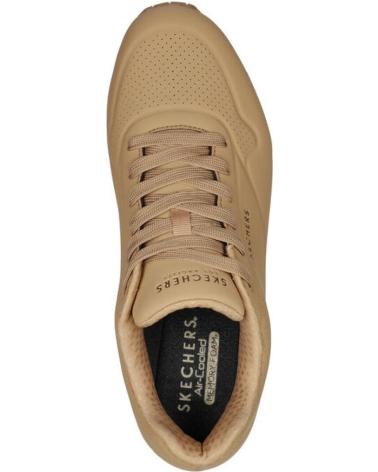 Sportif pour Homme SKECHERS UNO STAND ON AIR HOMBRE 52458-TAN MARRON MARRóN