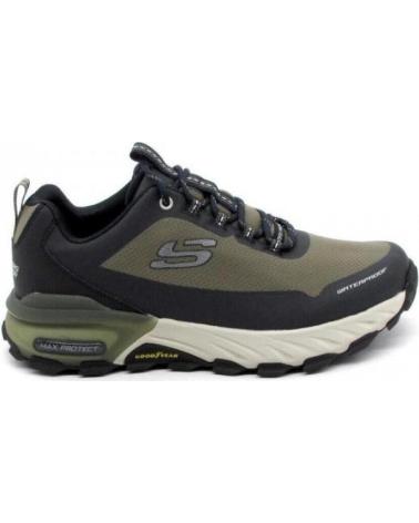 SKECHERS SNEAKERS HOMBRE 237304 VERDE OSCURO