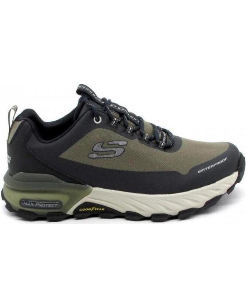 SKECHERS SNEAKERS HOMBRE 237304 VERDE OSCURO