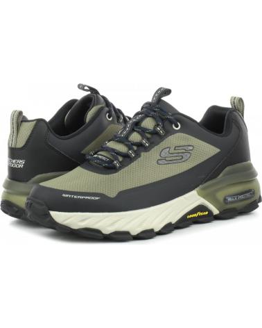SKECHERS SNEAKERS HOMBRE 237304 VERDE OSCURO
