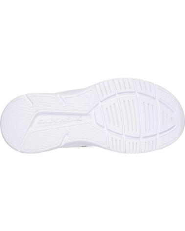 SKECHERS ZAPATILLAS MICROSPEC NINO 403926L-NVOR Y NARANJA AZUL