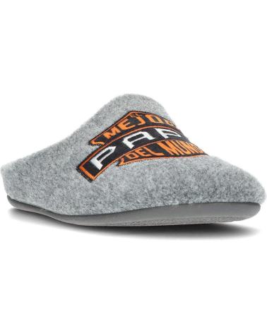 Man House slipers GARZON PANTUFLAS GARZON 8359 PICOS GRISOSC