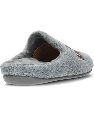Man House slipers GARZON PANTUFLAS GARZON 8359 PICOS GRISOSC