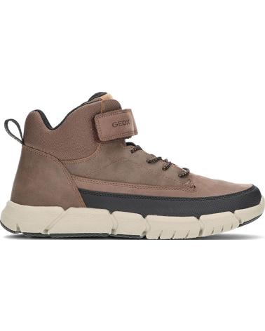 Stivaletti per Bambino GEOX BOTINES J FLEXYPER J369BA DKBROWN