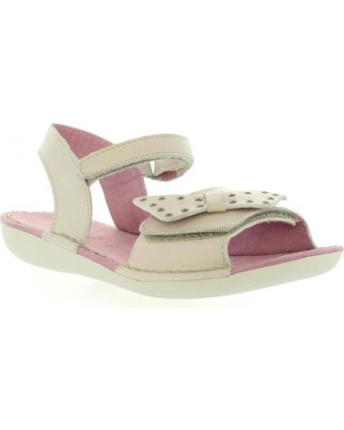 Sandalen für Mädchen KICKERS 469040-30 EDANA 31 BLANC CASSE