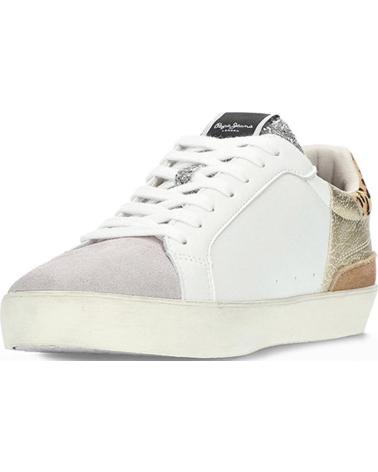 Woman Trainers PEPE JEANS PLS31573-301 W04 LANE SWEET W LIGHT NUDE PINK