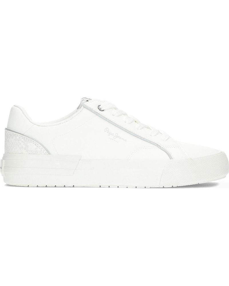Sneaker für Damen PEPE JEANS DEPORTIVAS PARA MUJER DE ALLEN TWIN PLS31580 WHITE