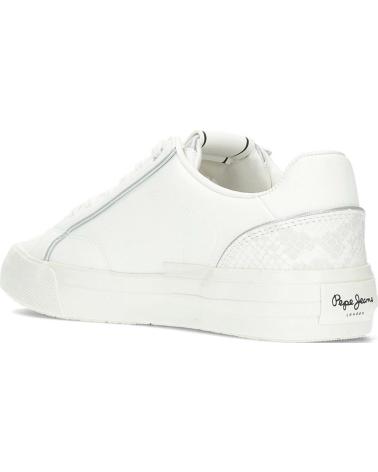 Sneaker für Damen PEPE JEANS DEPORTIVAS PARA MUJER DE ALLEN TWIN PLS31580 WHITE