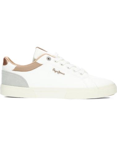 Sneaker für Damen PEPE JEANS PLS31588-142 KENTON COURT W GOLDEN OCHRE BROWN