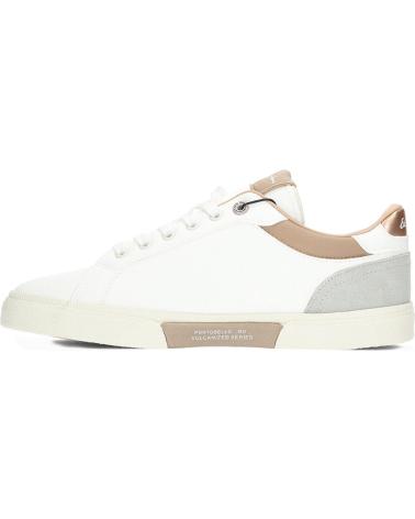 Woman Trainers PEPE JEANS PLS31588-142 KENTON COURT W GOLDEN OCHRE BROWN