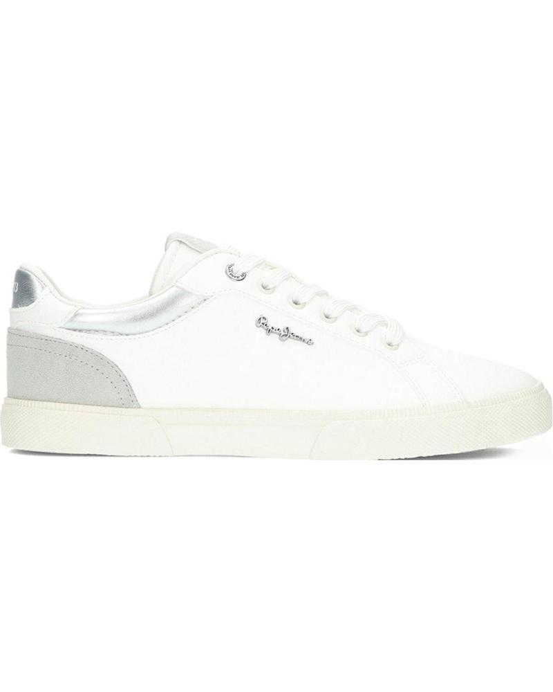 Sportivo per Donna PEPE JEANS DEPORTIVAS EN COLOR PARA MUJER BLANCO