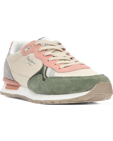 Woman Trainers PEPE JEANS DEPORTIVAS PARA MUJER DE BRIT MIXT PLS40019 CASTINGGREEN