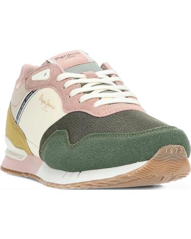 Sportif-De-Mujer-PEPE-JEANS-DEPORTIVAS-PARA-MUJER-DE-LONDON-URBANS-MODELO-PLS40022-FORESTKHAKIGREEN