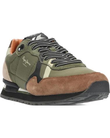 Esportes  de Homem PEPE JEANS DEPORTIVA BRIT ROAD M PMS40007 BROWN