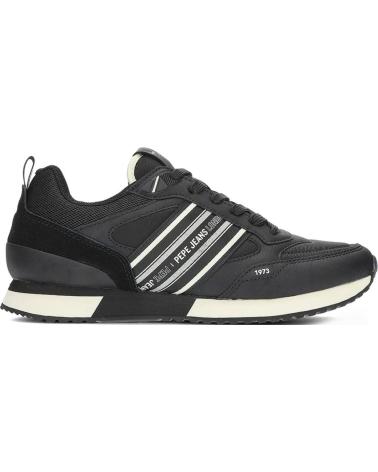 Sneaker für Herren PEPE JEANS PMS40014 ZAPATILLAS CASUAL DE HOMBRE NEGRO