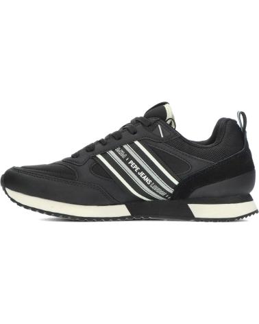 Man Trainers PEPE JEANS PMS40014 ZAPATILLAS CASUAL DE HOMBRE NEGRO