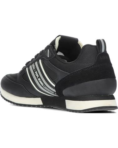 Man Trainers PEPE JEANS PMS40014 ZAPATILLAS CASUAL DE HOMBRE NEGRO
