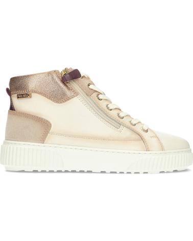 Stivaletti per Donna PIKOLINOS ZAPATO ABOTINADO PARA MUJER DE RIELLS W4Z8584C2 NATA