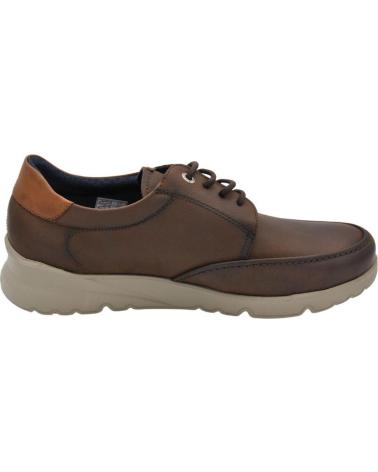 Zapatos de Hombre FLUCHOS - BLUCHERS HOMBRE PLANTILLA EXTRAIBLE CORDONES M CASTANO