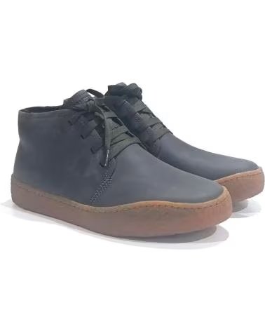 CAMPER BOTINES DE PIEL ENGRASADA PEU TERRENO K300467 GREEN