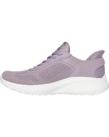 Scarpe sport per Donna SKECHERS ZAPATILLAS BOBS SPORT SQUAD CHAOS PARA MUJER EN COLOR MORADO MORADO