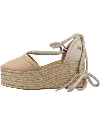 Sandali-De-Mujer-TOMMY-HILFIGER-ALPARGATA-CLOSED-MARRóN