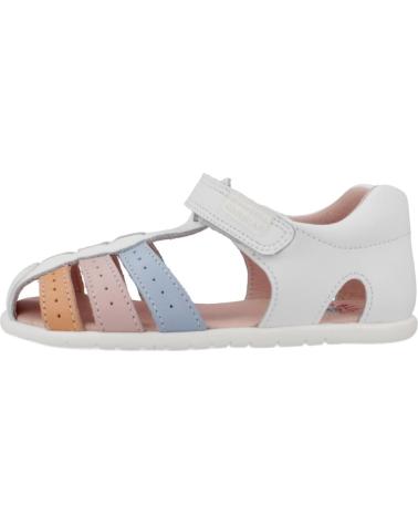 PABLOSKY SANDALIA TIRAS COLORES BLANCO