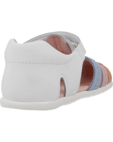 PABLOSKY SANDALIA TIRAS COLORES BLANCO