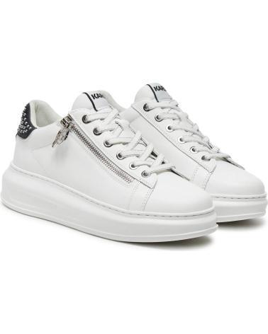 Esportes  de Mulher KARL LAGERFELD KAPRI STUD ZIP LO LACE KL62527 BLANCO