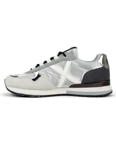 Esportes  de Mulher MUNICH ZAPATILLA SUNSET 52 PLATA DE GRIS