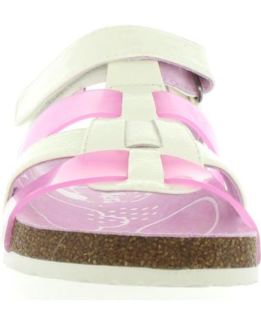 girl Sandals KICKERS 469250-30 MAGIDAYS 33 BLANC-ROSE