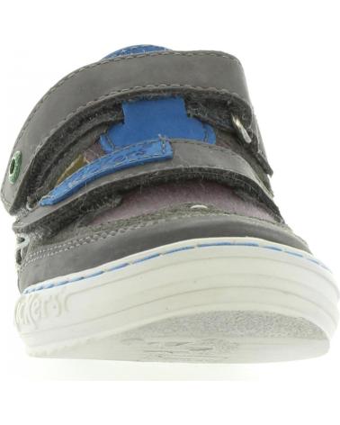 boy shoes KICKERS 414590-30 JYKROI 123 GRIS FONCE