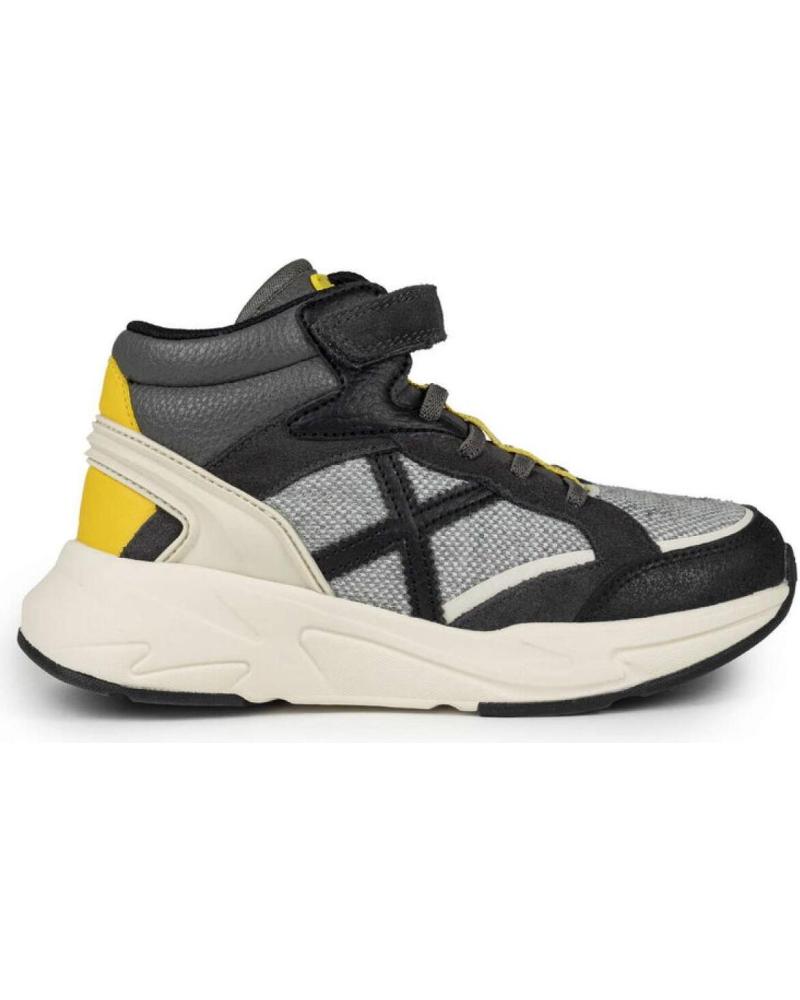 Esportes  de Menina e Menino MUNICH MINI TRACK BOOT VCO 8897027 8897027 GRIS