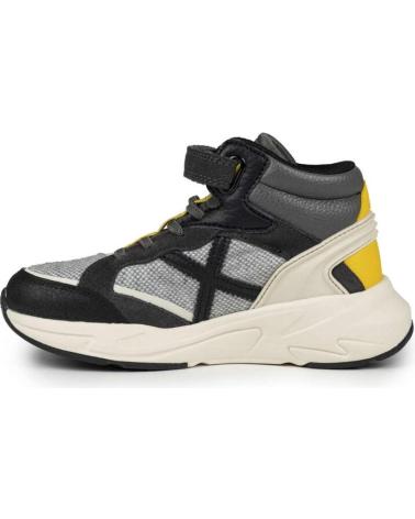 Esportes  de Menina e Menino MUNICH MINI TRACK BOOT VCO 8897027 8897027 GRIS