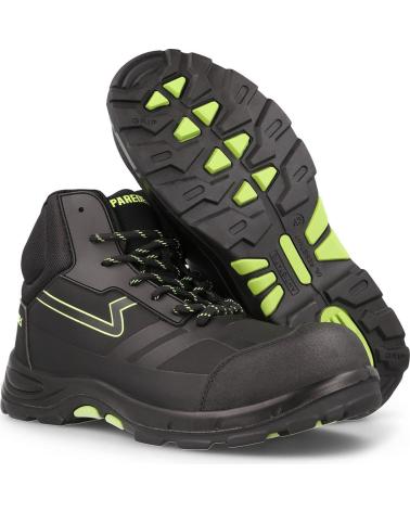 Stivali per Donna e Uomo PAREDES BOTAS DE SEGURIDAD RESISTENTES ALTAS TEMPERATURAS TOBA NEGRO NEGRO