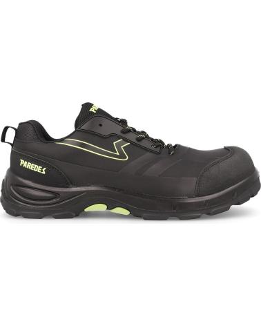 Sapatos de Homem e Mulher PAREDES BOTAS DE SEGURIDAD PROTECCION IMPACTOS BASALTO NEGRO NEGRO