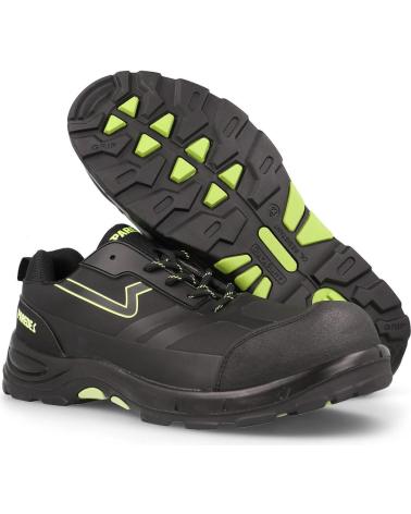Sapatos de Homem e Mulher PAREDES BOTAS DE SEGURIDAD PROTECCION IMPACTOS BASALTO NEGRO NEGRO