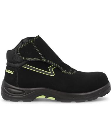 Botas de Mulher e Homem PAREDES BOTAS DE SEGURIDAD PARA SOLDADORES GRANITO NEGRO NEGRO