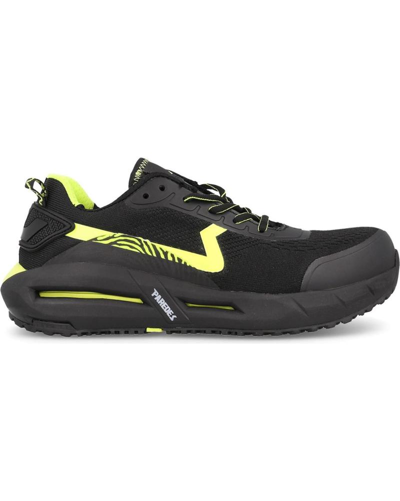 Sapatos de Homem e Mulher PAREDES ZAPATILLAS DE SEGURIDAD ALTA TRANSPIRABILIDAD NEO NEGRO NEGRO