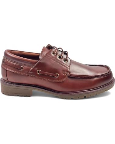 Sapatos de Homem TIMBOS ZAPATO NAUTICO DE HOMBRE CUERO 130426 MARRóN