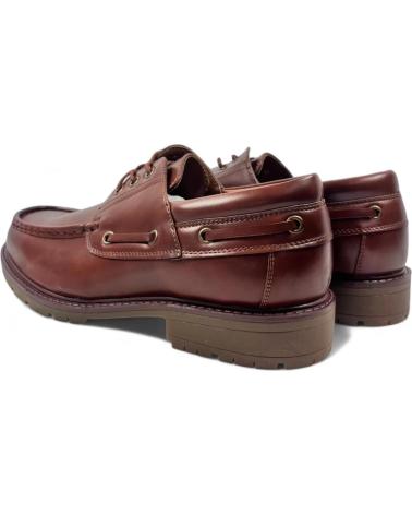Sapatos de Homem TIMBOS ZAPATO NAUTICO DE HOMBRE CUERO 130426 MARRóN