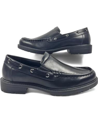 Sapatos de Homem TIMBOS MOCASIN NAUTICO DE HOMBRE 130424 NEGRO